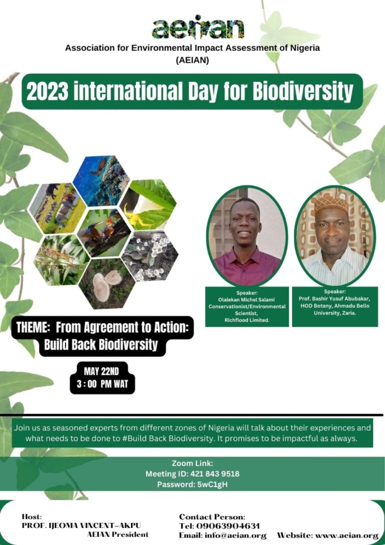 Read more about the article International Day for Biodiversity