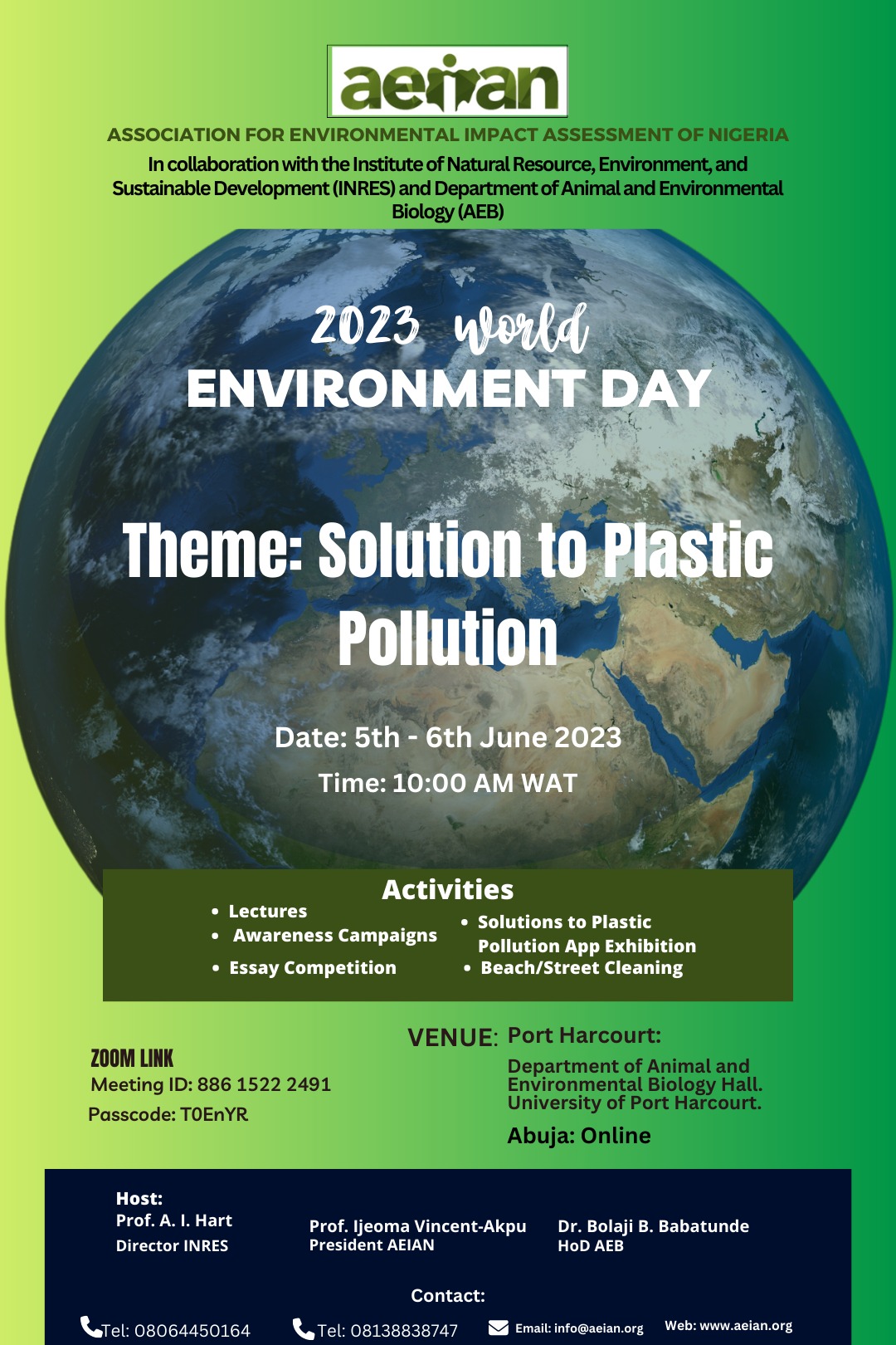 You are currently viewing 2023 WORLD ENVIRONMENT DAY