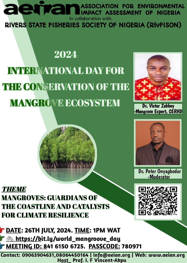 Read more about the article 2024 WORLD MANGROVE DAY.