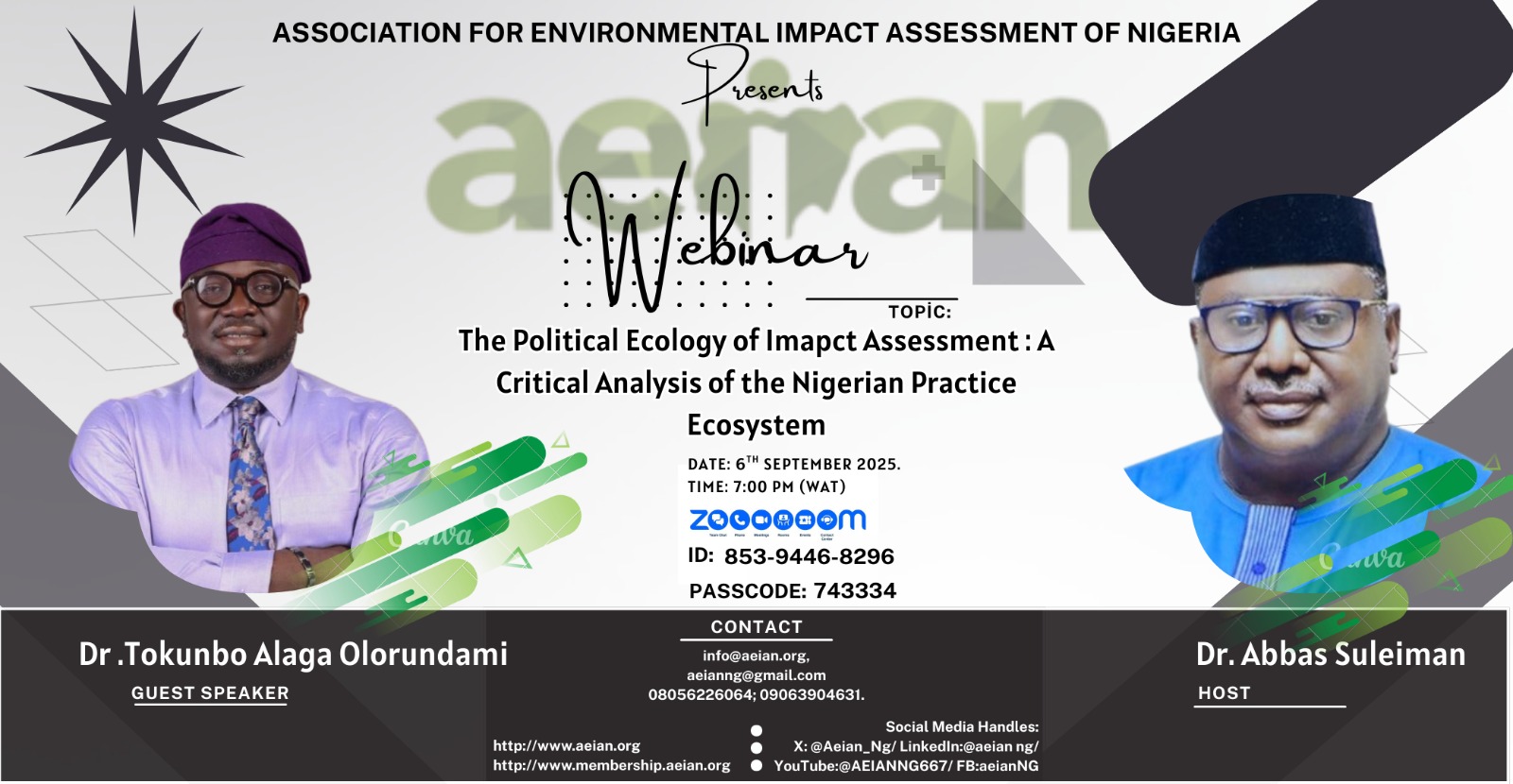 You are currently viewing The Political Ecology of Imapct Assessment : A Critical Analysis of the Nigerian Practice Ecosystem